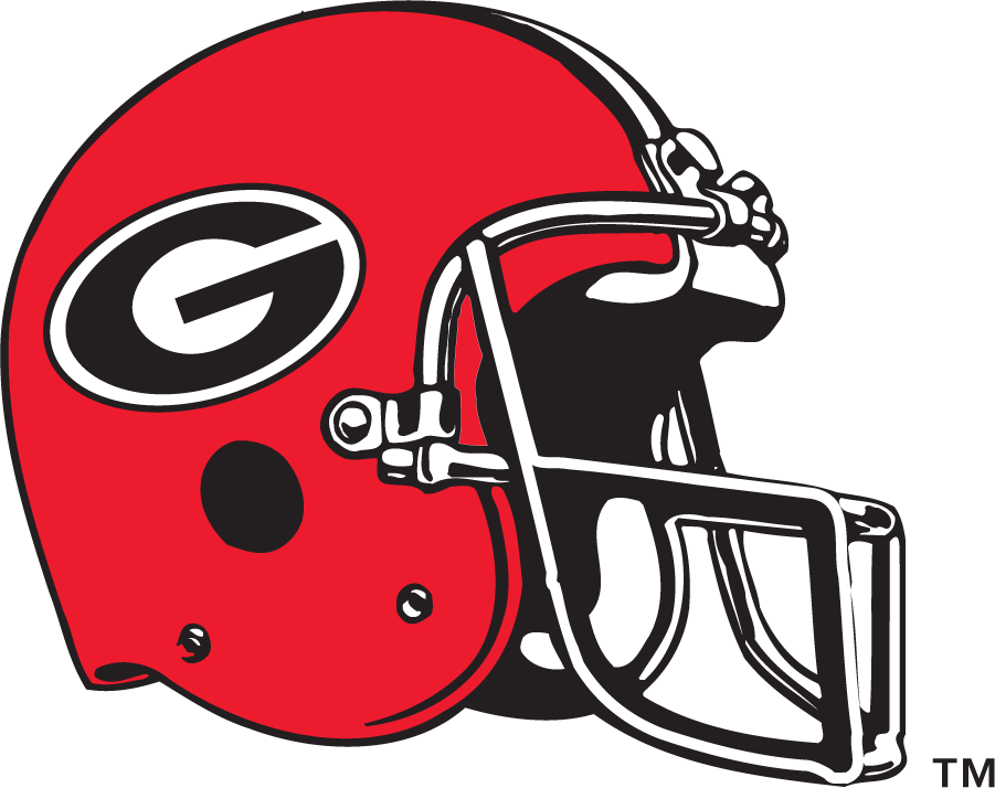 Georgia Bulldogs 1996-2000 Helmet Logo diy DTF decal sticker